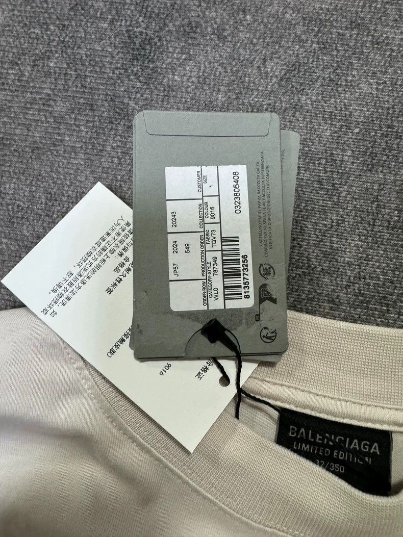 Balenciaga balenciaga need for speed logo short sleeve tee Size US XS / EU 42 / 0 - 4 Thumbnail