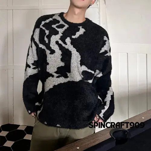 Aran Isles Knitwear Graphic y2k Style Striped Knit Sweater Size US L / EU 52-54 / 3 - 7 Thumbnail