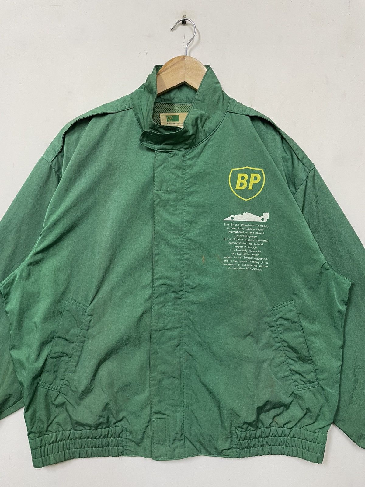 ICON Motorsports × Vintage Vintage BP Motor Sport Club British Petroleum Size US L / EU 52-54 / 3 - 3 Thumbnail