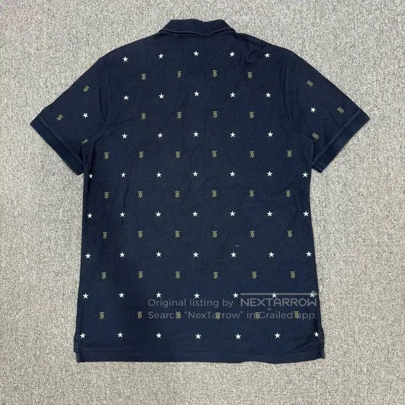 Burberry Burberry Blue Cotton Men's Polo Shirt. Size US L / EU 52-54 / 3 - 2 Thumbnail