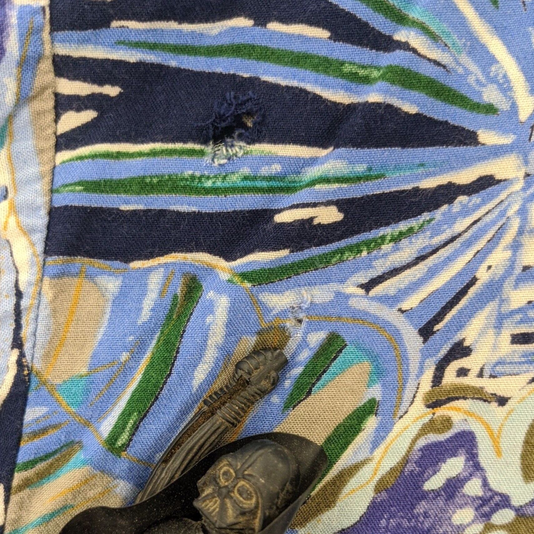 Vintage Bon Homme Men's L Large Hawaiian Print Button Up Tiki Camp Shirt USA Size US L / EU 52-54 / 3 - 5 Thumbnail