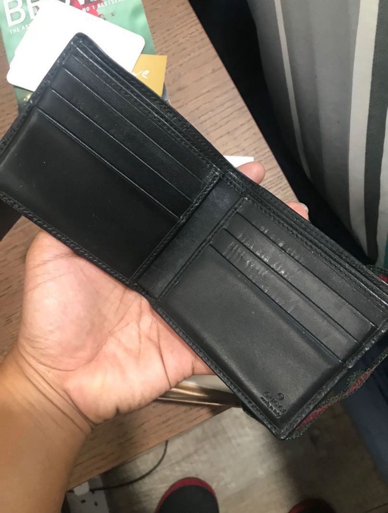 Gucci Vintage Gucci Wallet Size ONE SIZE - 5 Thumbnail