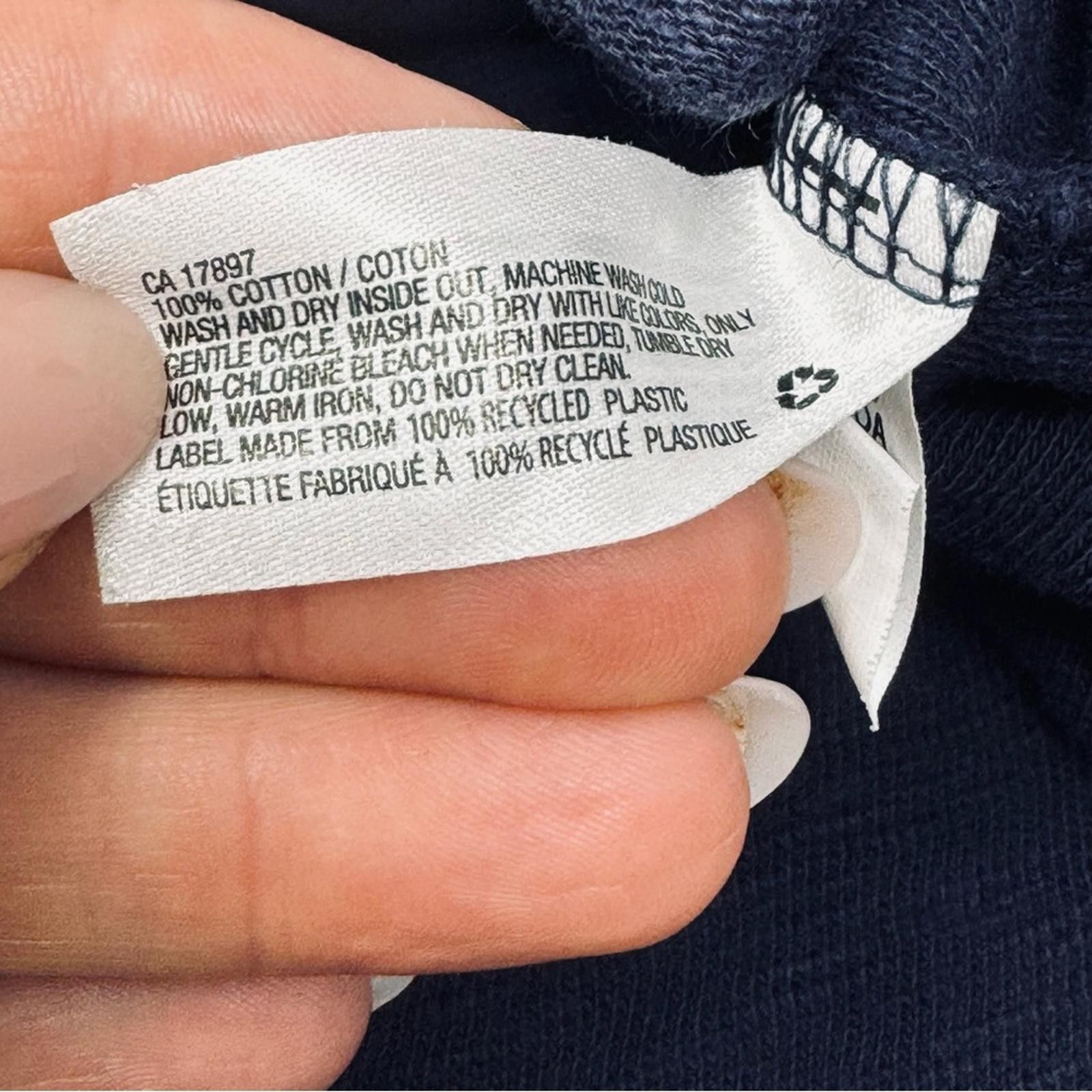 Gap GAP. Blue Boat Neck Top. Size XSP. Size XS / US 0-2 / IT 36-38 - 3 Thumbnail