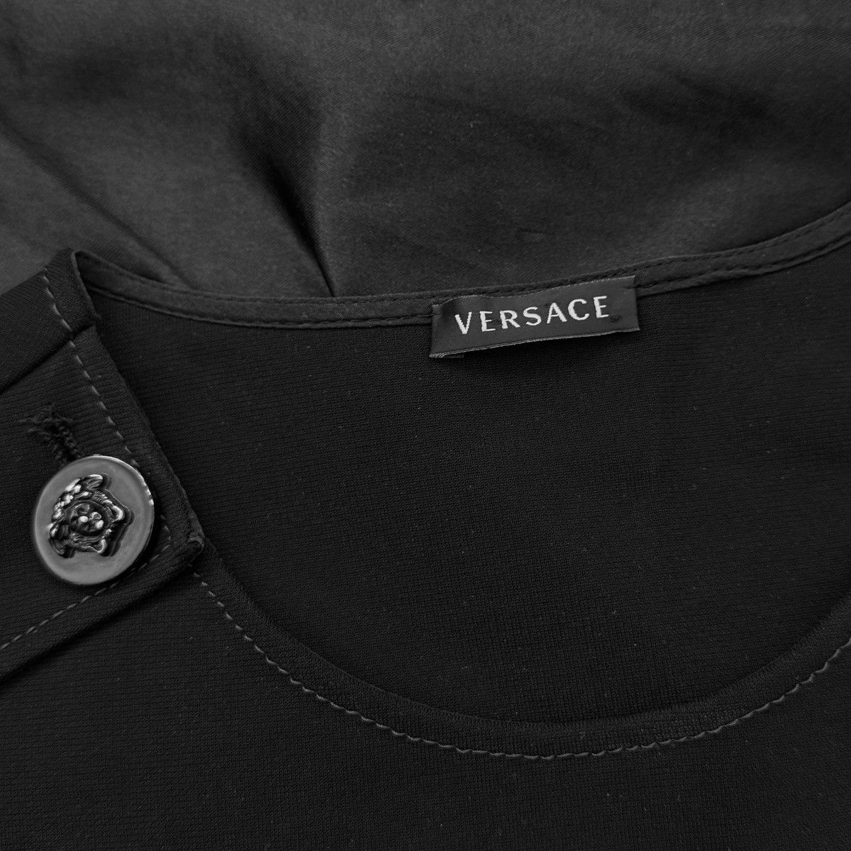 Versace Gianni Versace black blouse top. Size S / US 4 / IT 40 - 3 Thumbnail