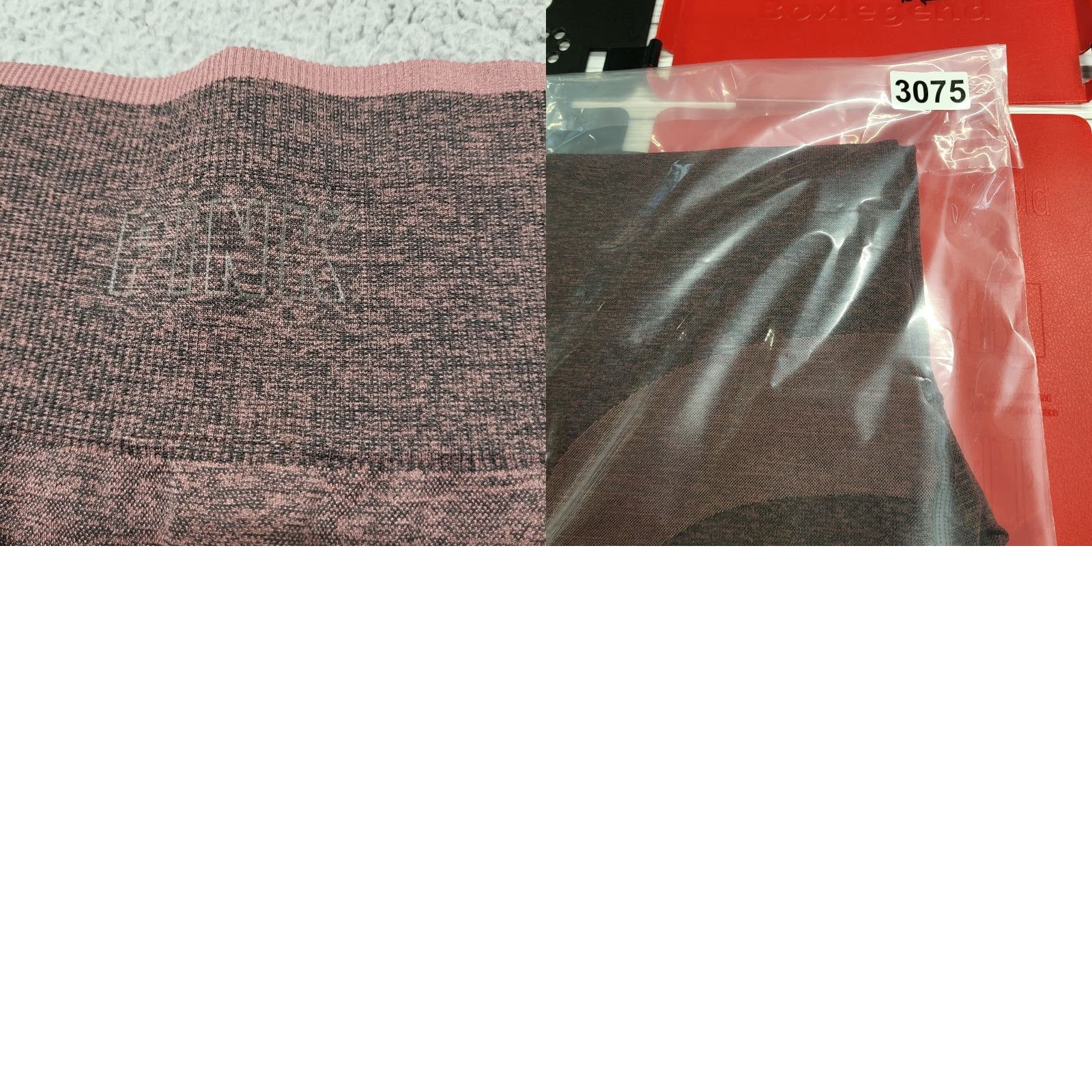 Vintage PINK Victoria’s Secret Seamless Leggings Womens S Burgundy Athleisure AH0473 Size 28" / US 6 / IT 42 - 9 Thumbnail