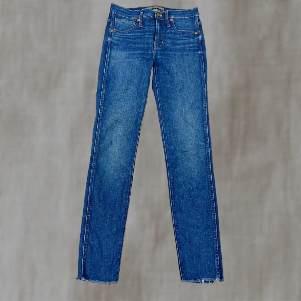 Madewell VINTAGE Madewell Jeans Women 25 Skinny Fit Mid Rise Blue Cotton Denim Pants Ladies Size 42" / US 20 - 1 Thumbnail
