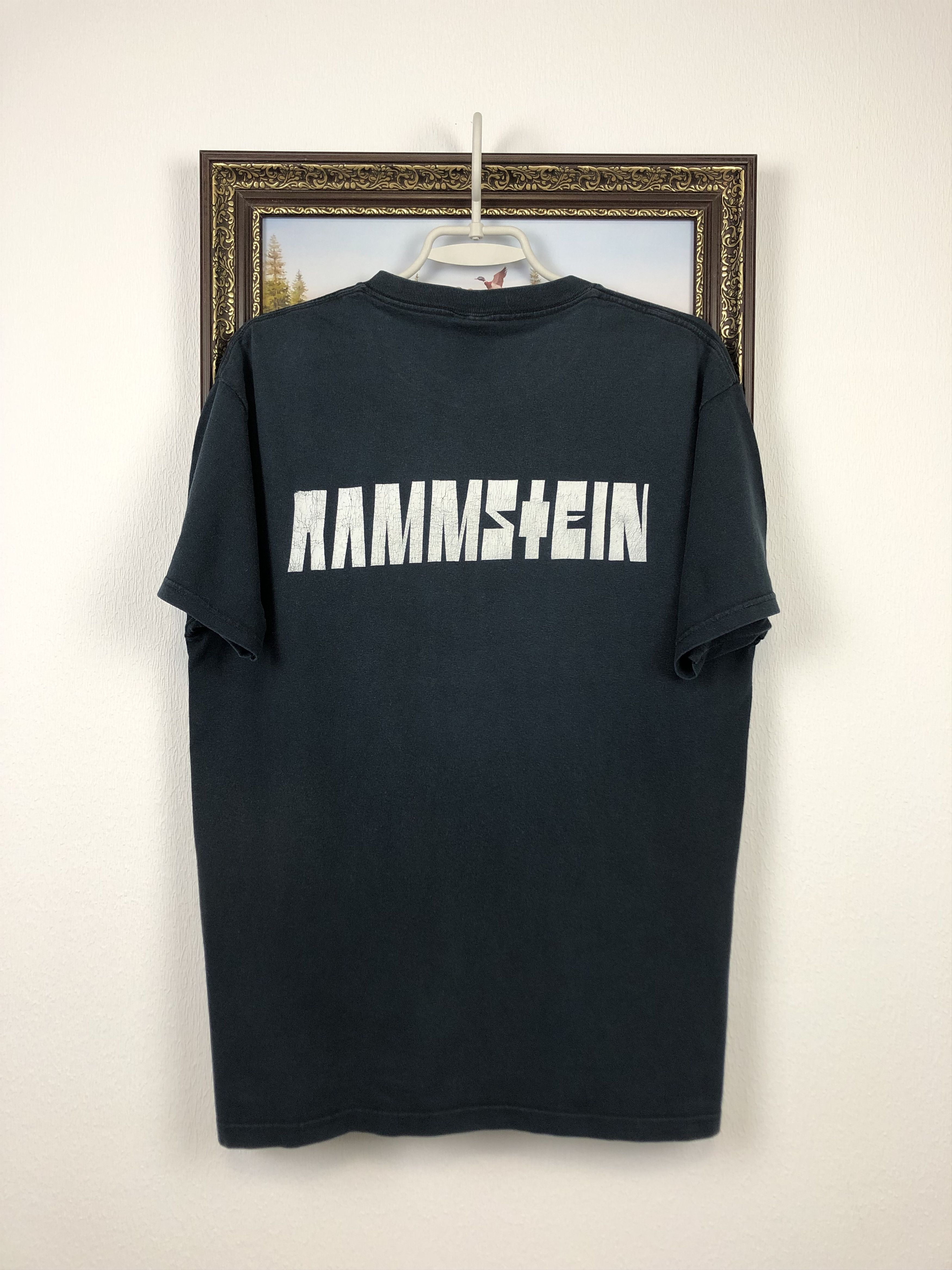 Band Tees Vintage Rammstein Tour Shirt Reise Reise 2004 Tee Rare Size US L / EU 52-54 / 3 - 11 Thumbnail