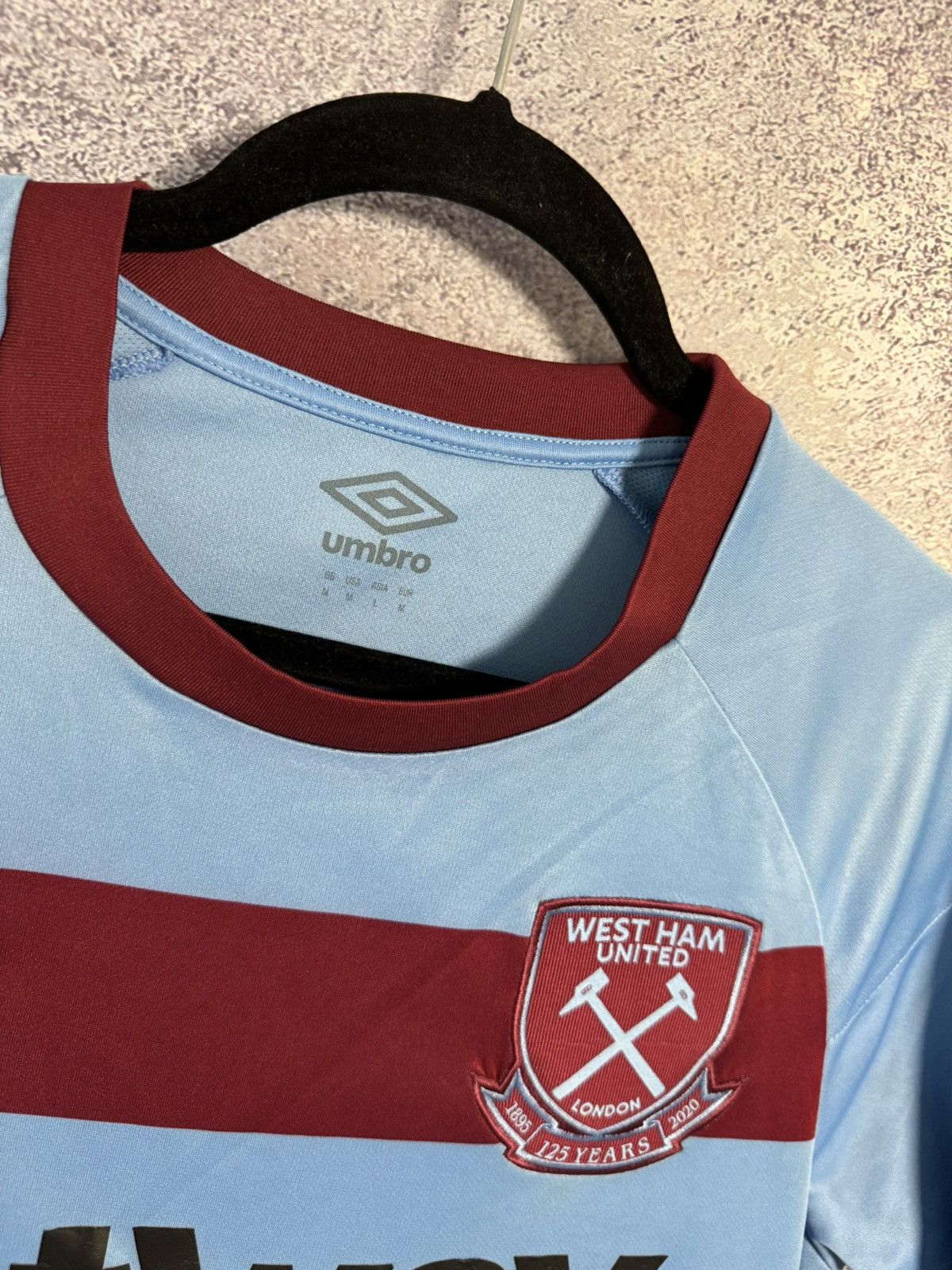 Umbro × Vintage Vintage West Ham United 2020/21 Umbro Jersey M size Size US M / EU 48-50 / 2 - 11 Thumbnail