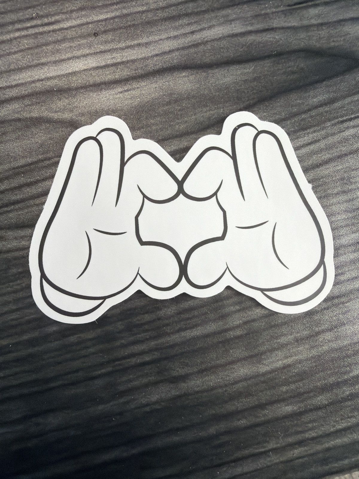 Mickey Mouse Mickey Mouse Heart Hands Sticker Size ONE SIZE - 1 Thumbnail