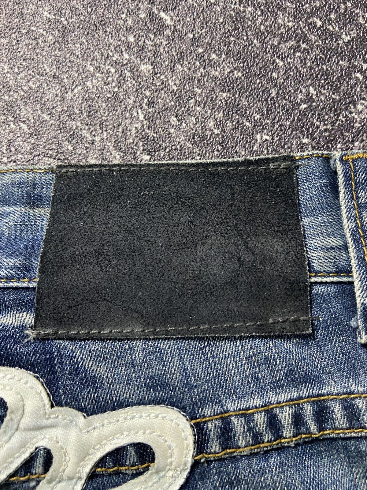 Japanese Brand × Mari's Rock Red pepper skull denim Size US 34 / EU 50 - 11 Thumbnail