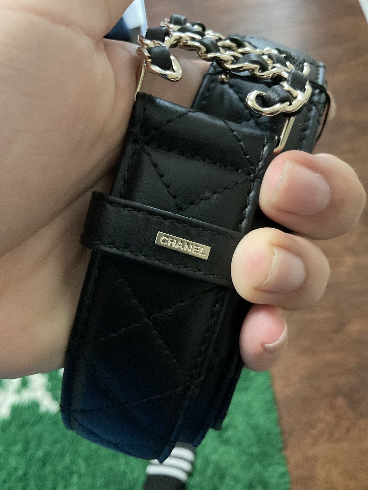 Chanel Chanel leather belt Size 32 - 8 Thumbnail