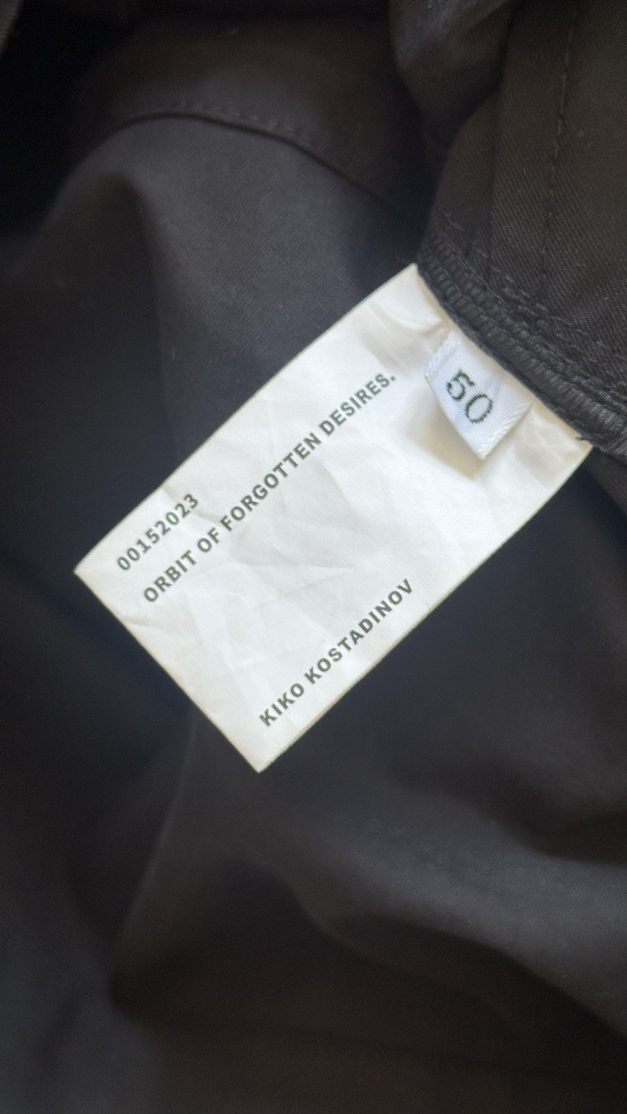 Kiko Kostadinov Meno Cropped Jacket Size US M / EU 48-50 / 2 - 5 Thumbnail
