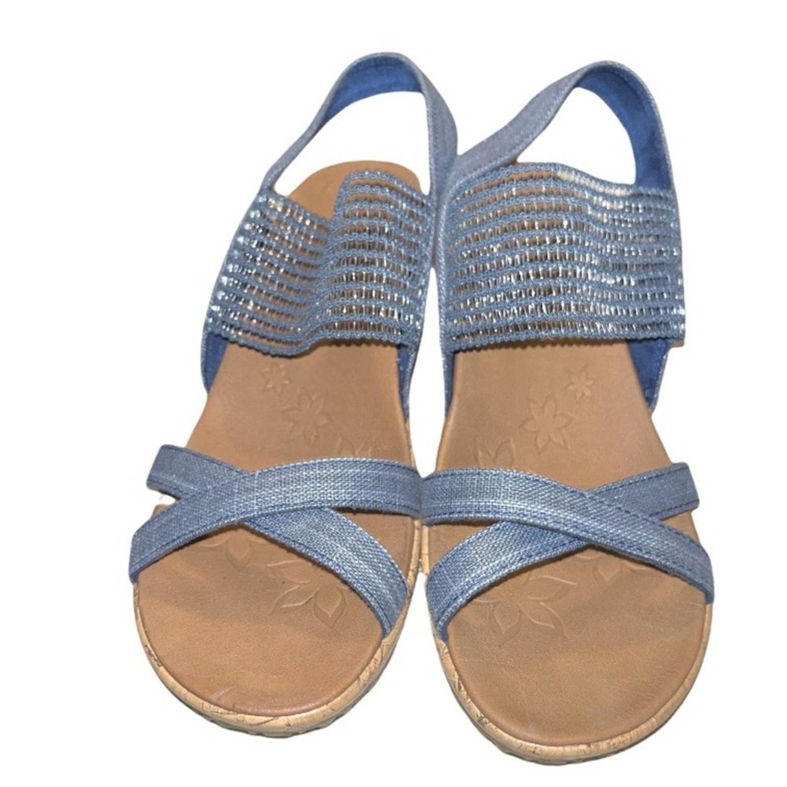 SKECHERS Skechers Cali Women's Beverlee-High Tea Wedge Sandal Size US 10 / IT 40 - 4 Thumbnail