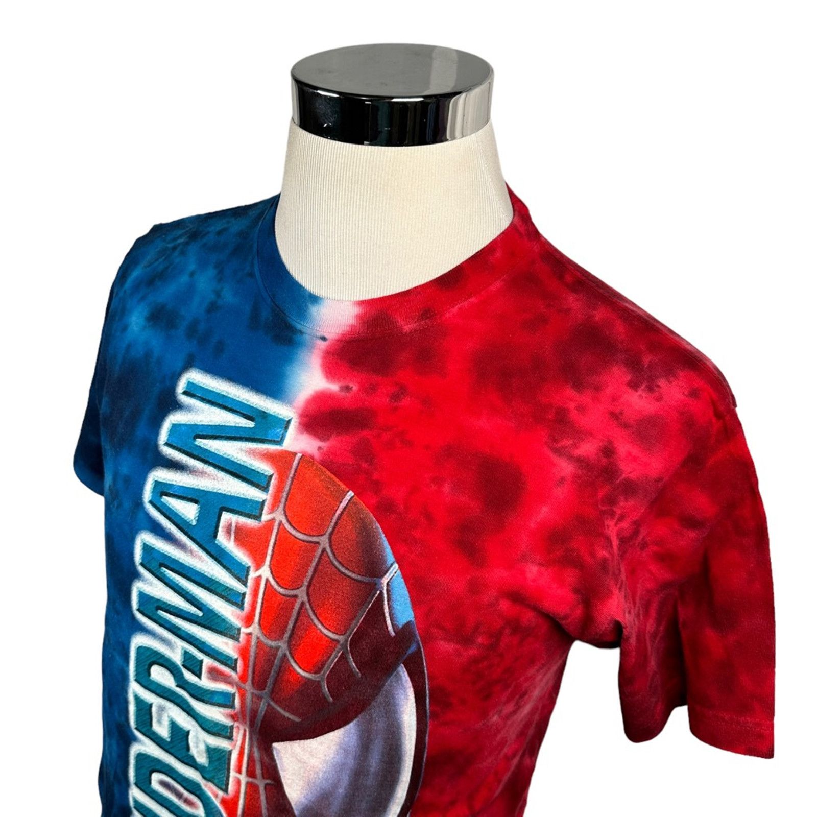 Universal Studios Spider-Man Universal T-Shirt Vintage Red Blue Tie Dye S Size US S / EU 44-46 / 1 - 4 Thumbnail