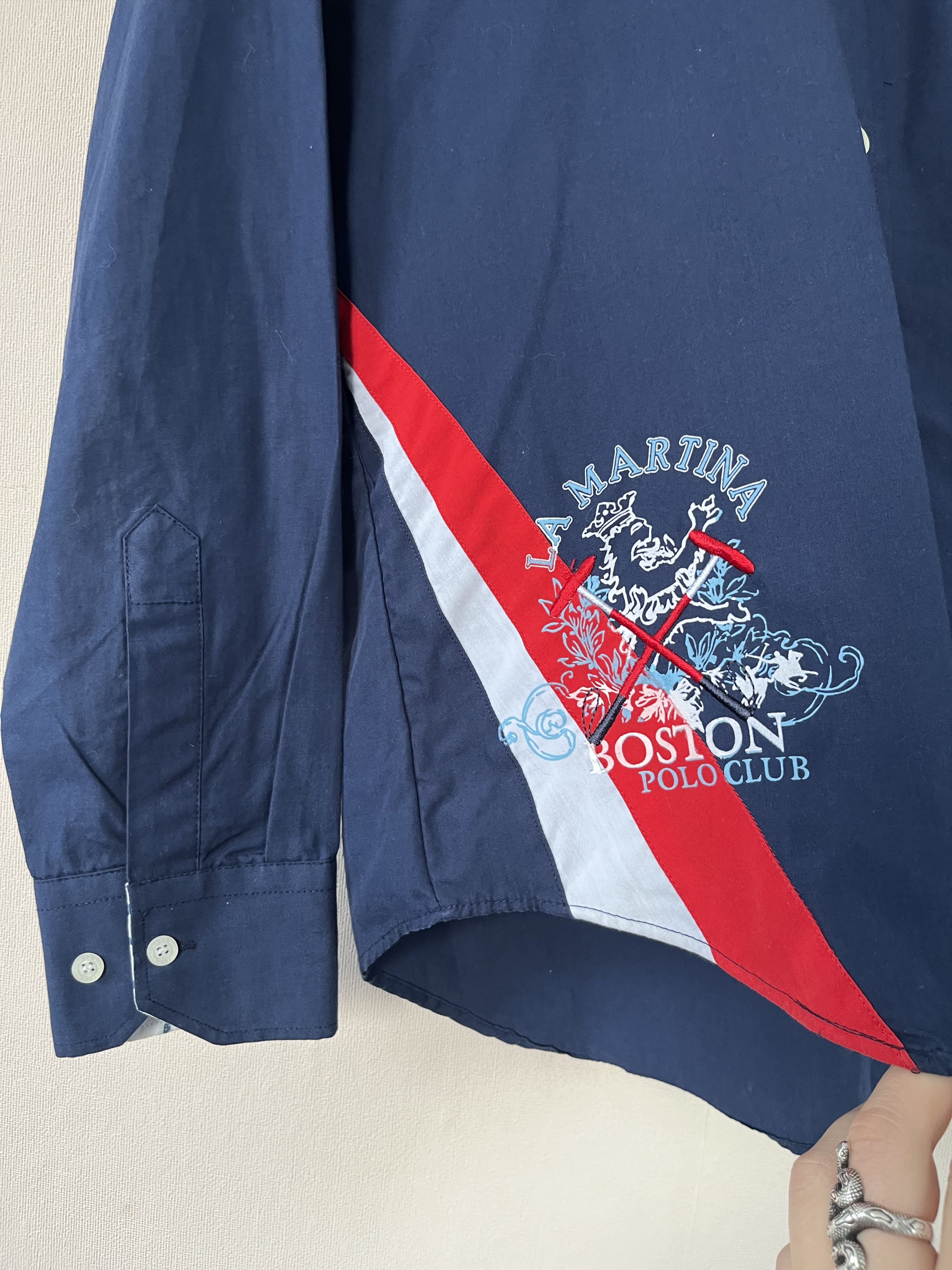 La Martina La Martina Buenos Aires Polo Team England Men’s Shirt Size US L / EU 52-54 / 3 - 6 Thumbnail