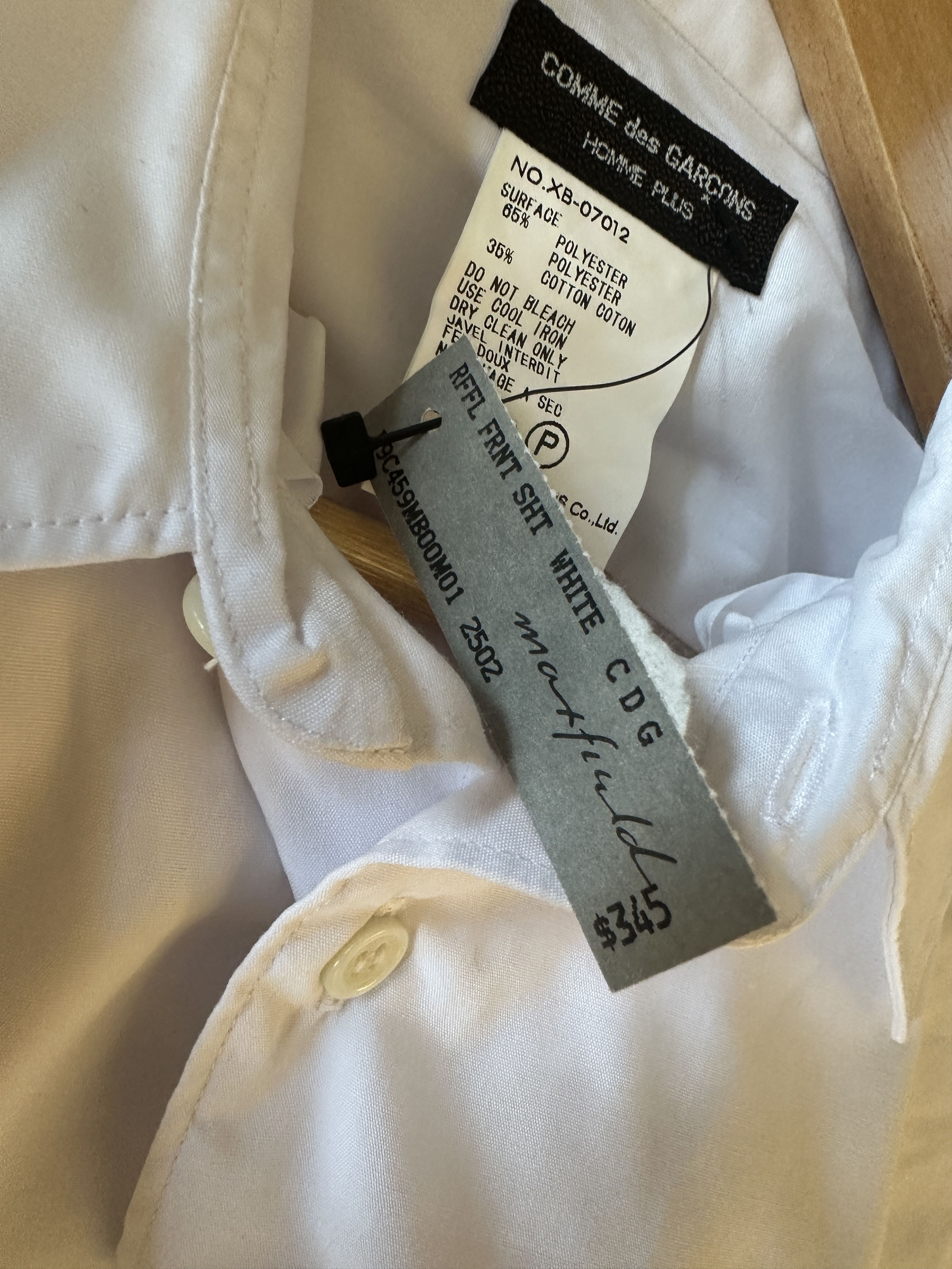 Comme des Garcons Comme des Garcons Homme Plus Button Up Shirt Size US L / EU 52-54 / 3 - 5 Thumbnail