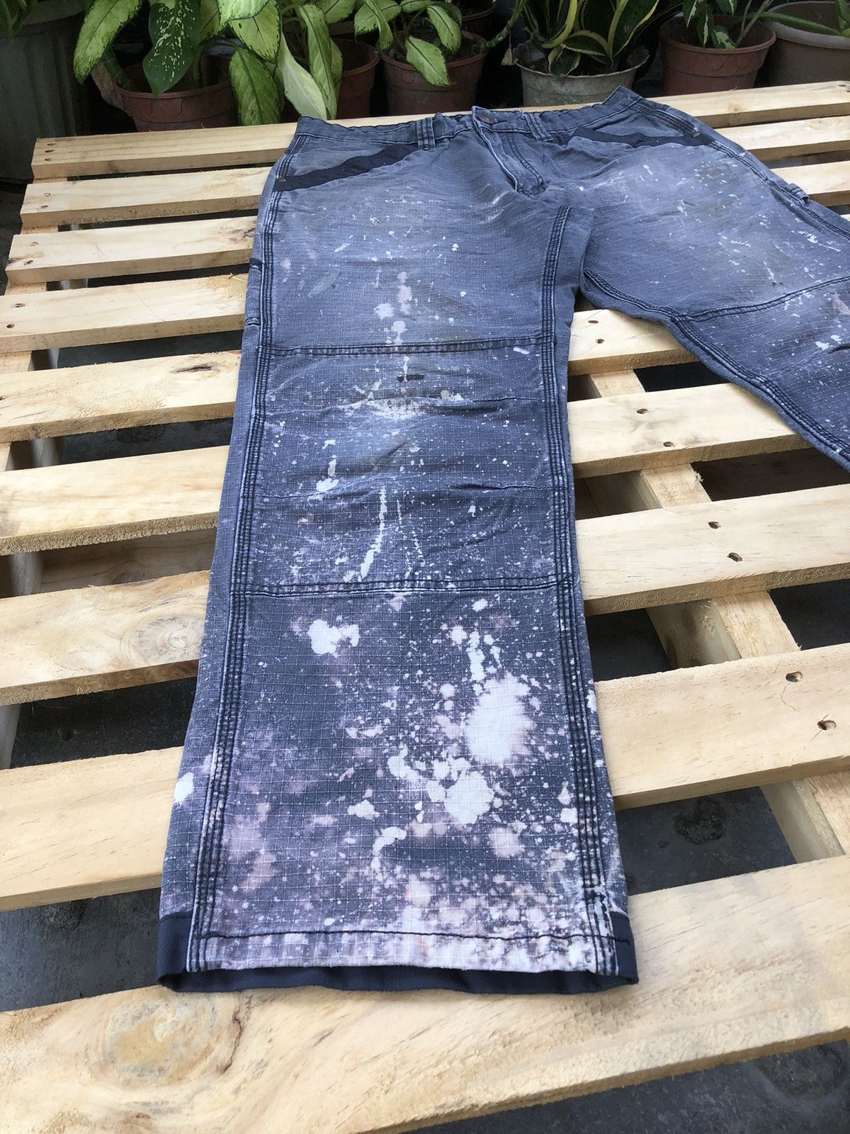 Carhartt × Japanese Brand × Vintage Vintage Ridgecut Toughwear Acid Wash Carpenter Pants Size US 34 / EU 50 - 9 Thumbnail