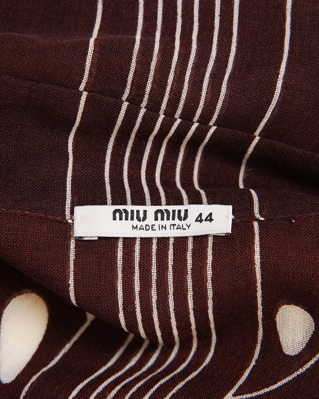 Miu Miu Miu Miu F/W2001 Art Nouveau Pattern Dress Size M / US 6-8 / IT 42-44 - 8 Thumbnail