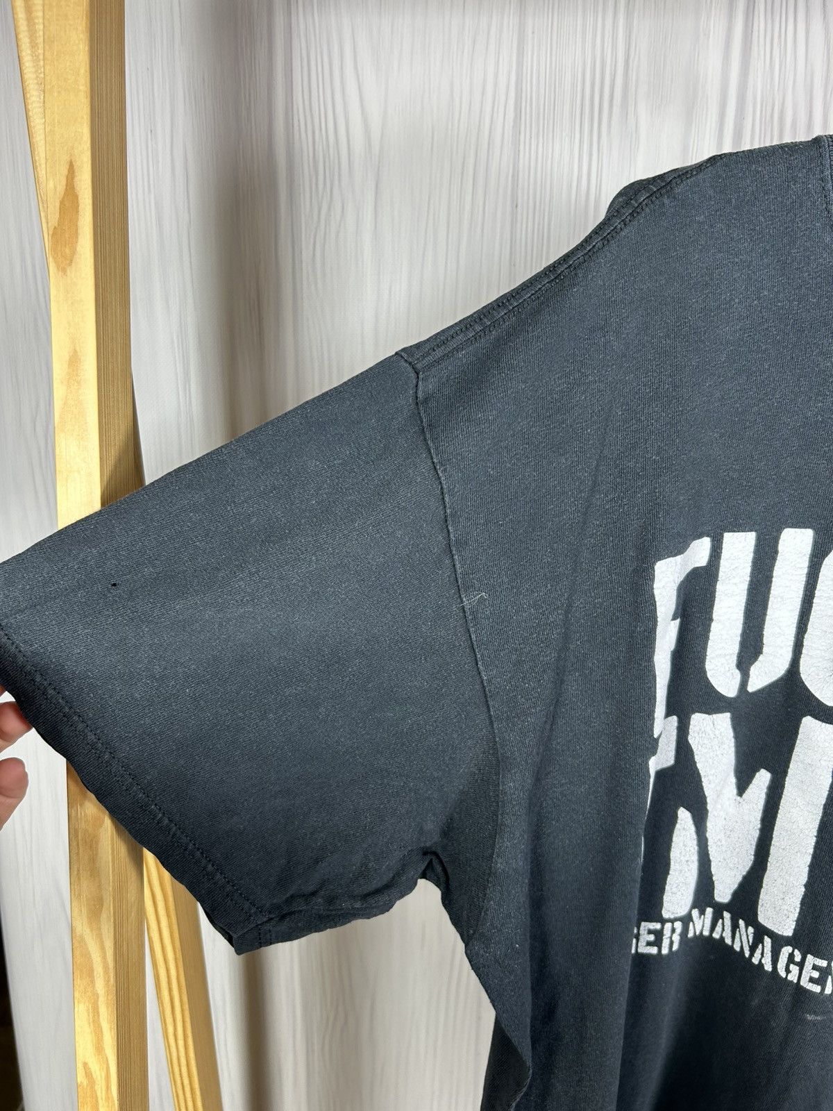 Band Tees Vintage Anger Management Fuck Me I’m Fit Gym Distressed Tee Size US XXL / EU 58 / 5 - 8 Thumbnail