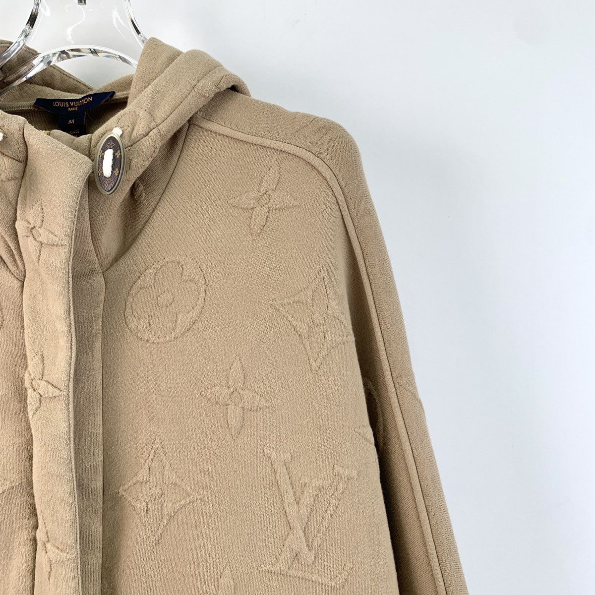 Louis Vuitton Louis Vuitton Brown Cotton Hooded Coat Jacket K26WX Size US M / EU 48-50 / 2 - 3 Thumbnail