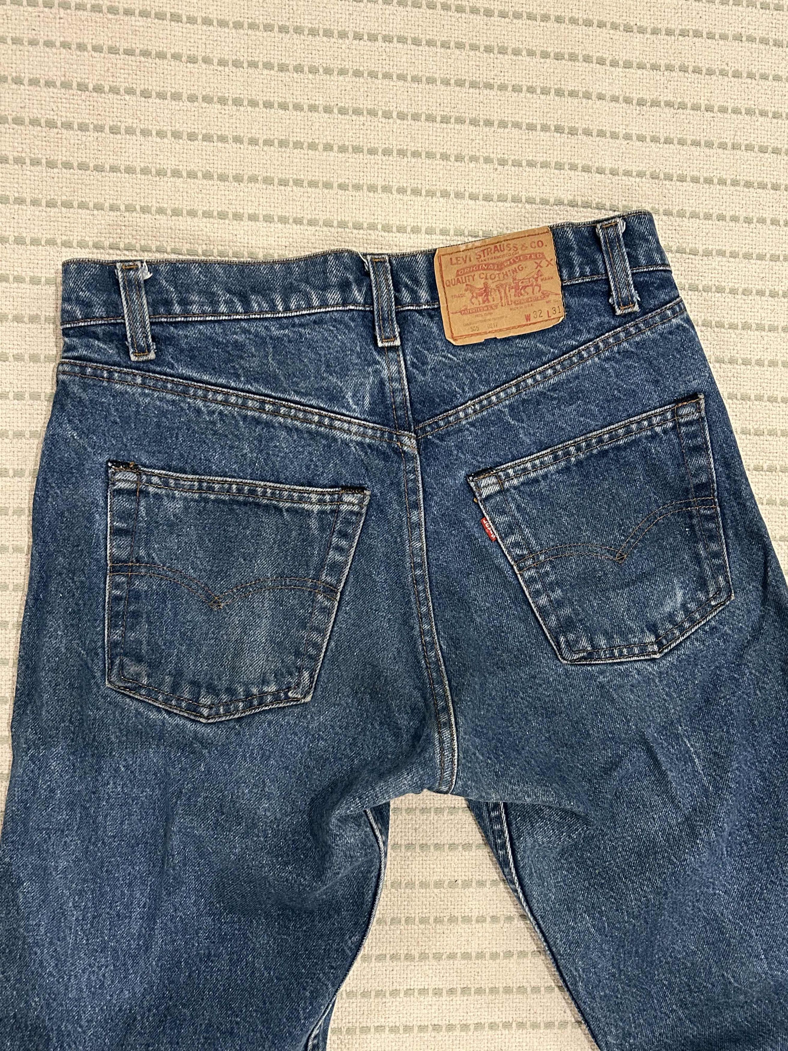 Levi's Vintage Clothing RARE MINT Vintage Levi's 90s 505 Jeans - 32x30 Size US 32 / EU 48 - 3 Thumbnail