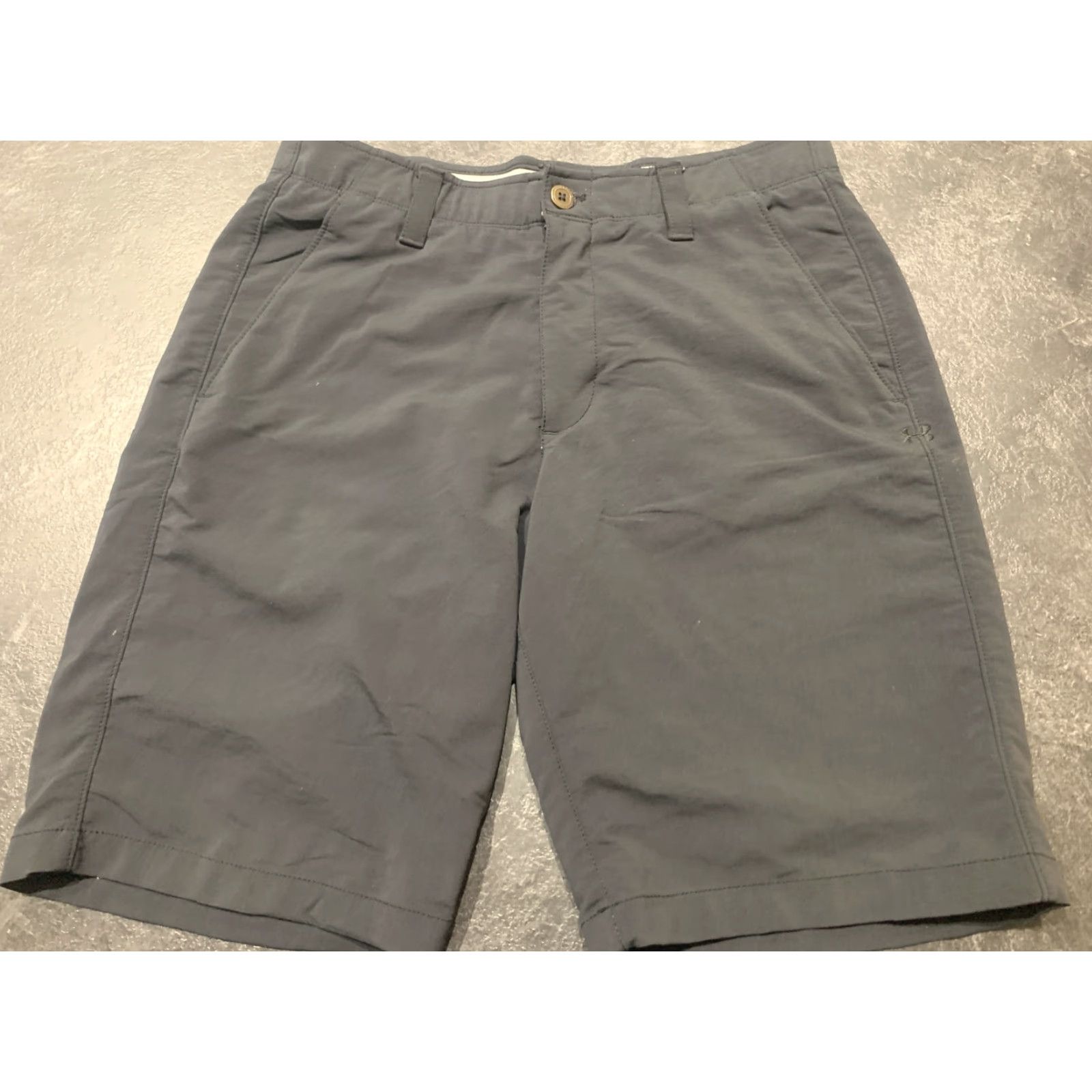 Under Armour VINTAGE Under Armour Men's Golf Shorts 32 Black Athletic Chinos Casual Stretch Sports Outdoor Size US 32 / EU 48 - 2 Thumbnail