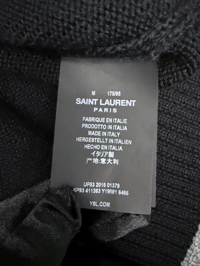 Yves Saint Laurent Saint Laurent T-Rex Sweater 2502-Nextarrow Size US M / EU 48-50 / 2 - 4 Thumbnail