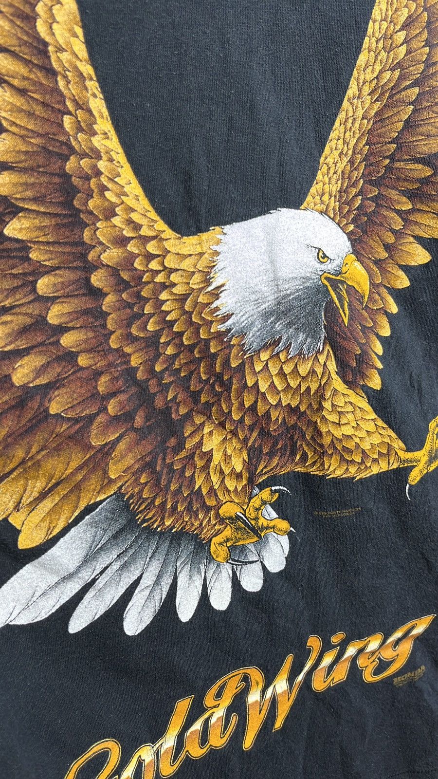 Harley Davidson × Other × Vintage Tshirt EAGLE GOLDWING 1995 Size US XL / EU 56 / 4 - 4 Thumbnail
