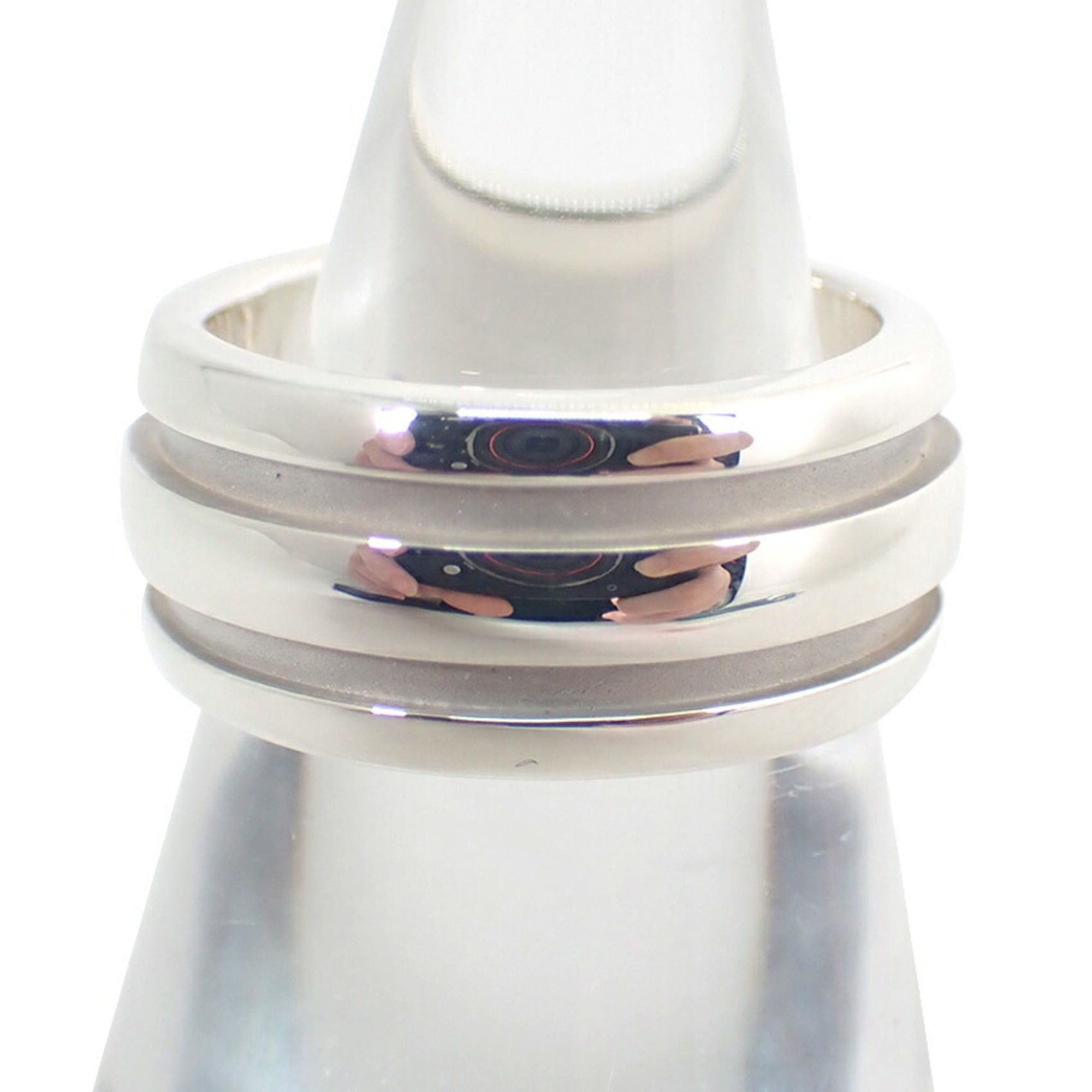 Tiffany & Co. TIFFANY & Co. 925 Double Line Ring, Size 10 Size ONE SIZE - 1 Thumbnail