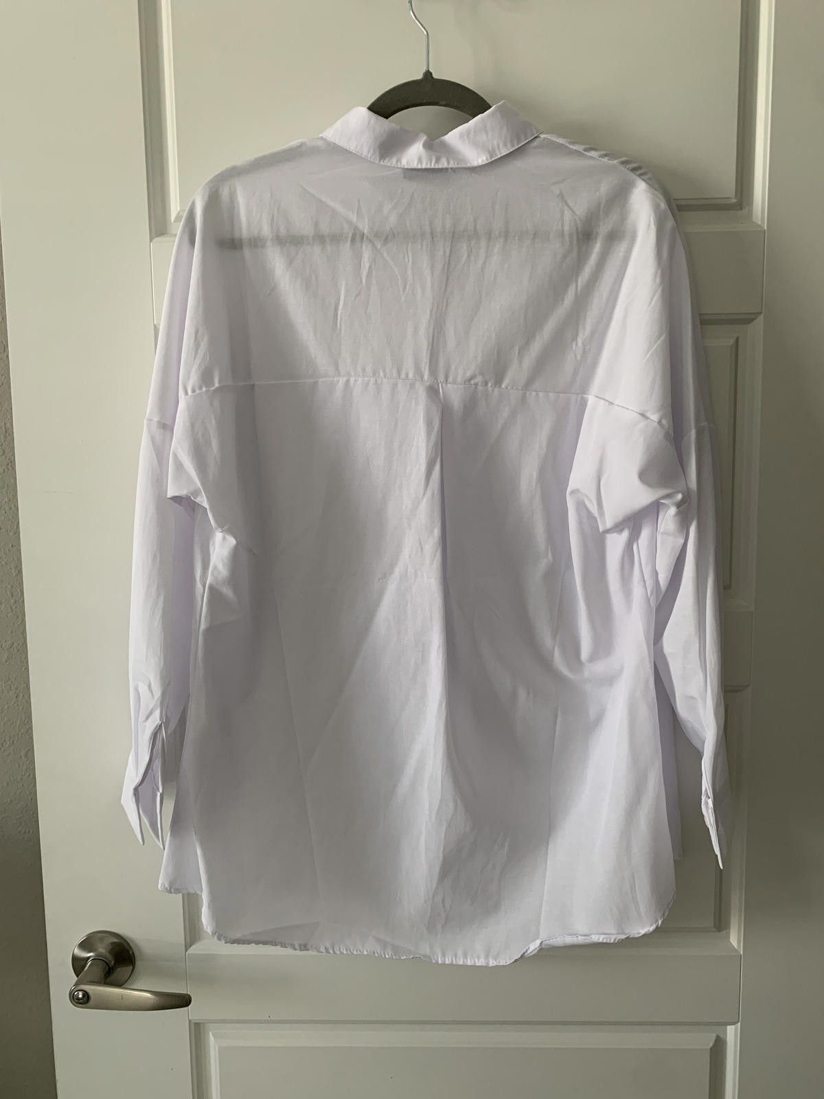 Other White Drop Shoulder Shirt Long Sleeve Button Down Shirt New Size L / US 10 / IT 46 - 4 Thumbnail