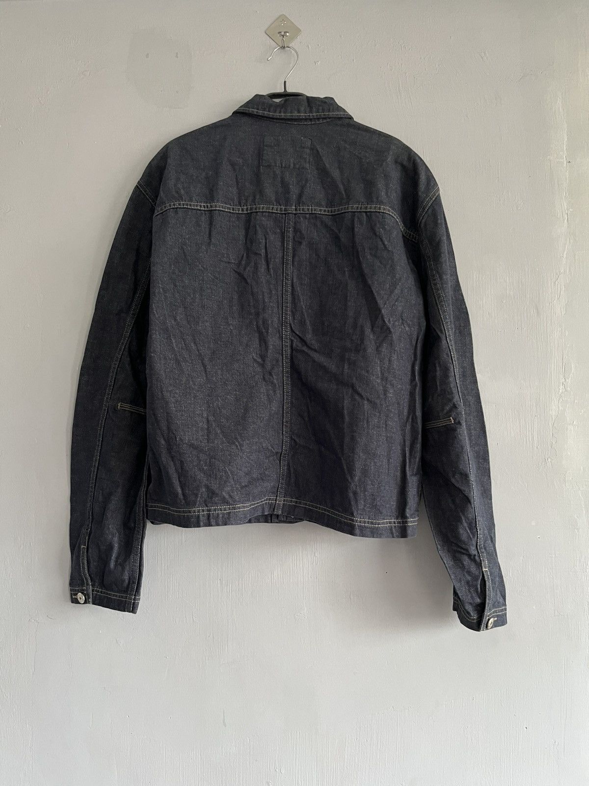 Marithe + Francois Girbaud Marithe + Francois Girbaud Type 2 Raw Denim Jacket Size US M / EU 48-50 / 2 - 8 Thumbnail