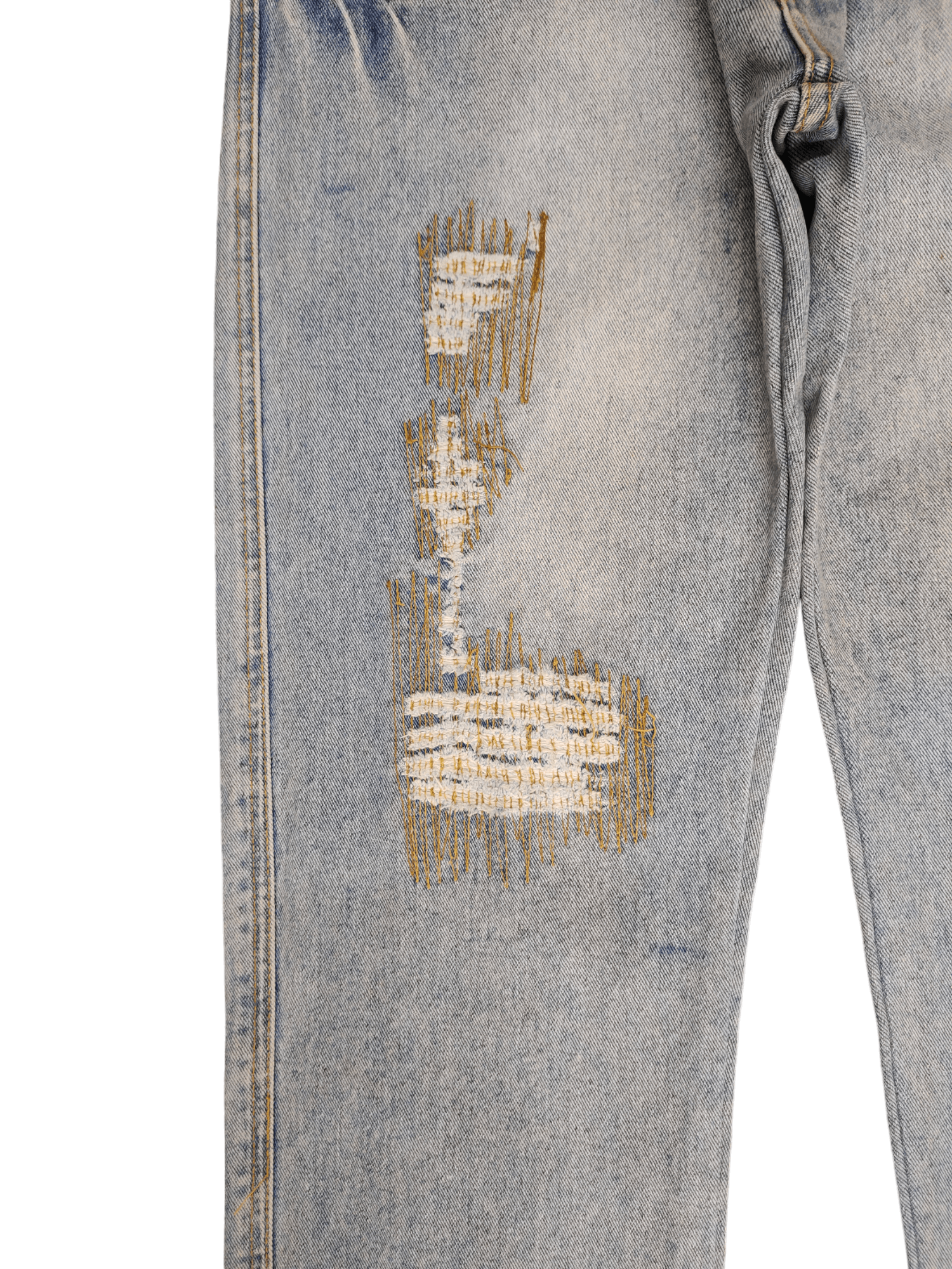 Vintage Baggy Jeans Freaky Massive 808 Distressed Denim Y2k Size US 32 / EU 48 - 6 Thumbnail