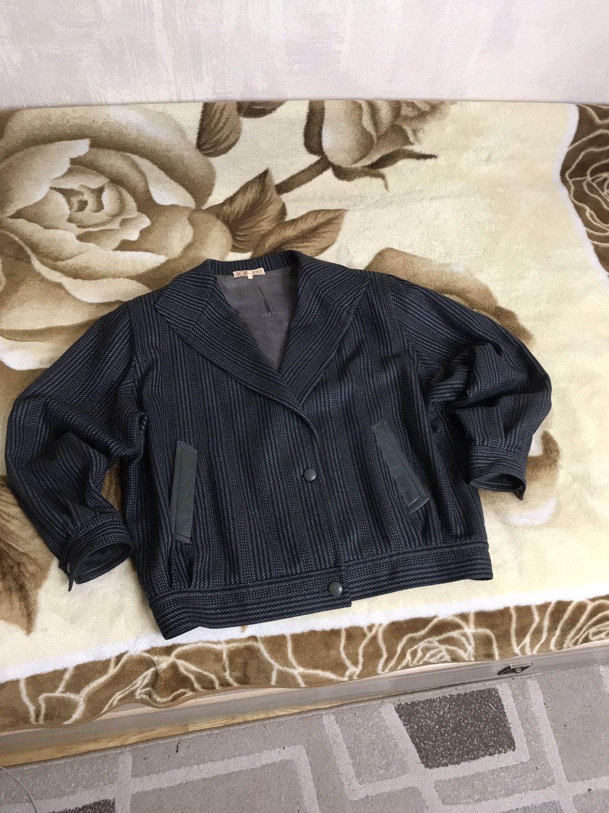 Vintage 🔥 Loewe Madrid 1846 Vintage Jacket Retro Blazer Oversize Size M / US 6-8 / IT 42-44 - 22 Thumbnail