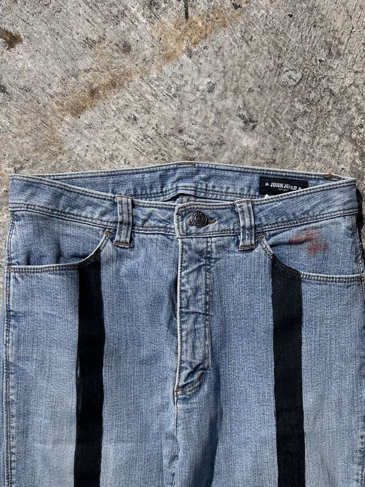 Handmade × Hysteric Glamour Jhon Jello Flare Jeans LGB style Size 29" - 2 Thumbnail