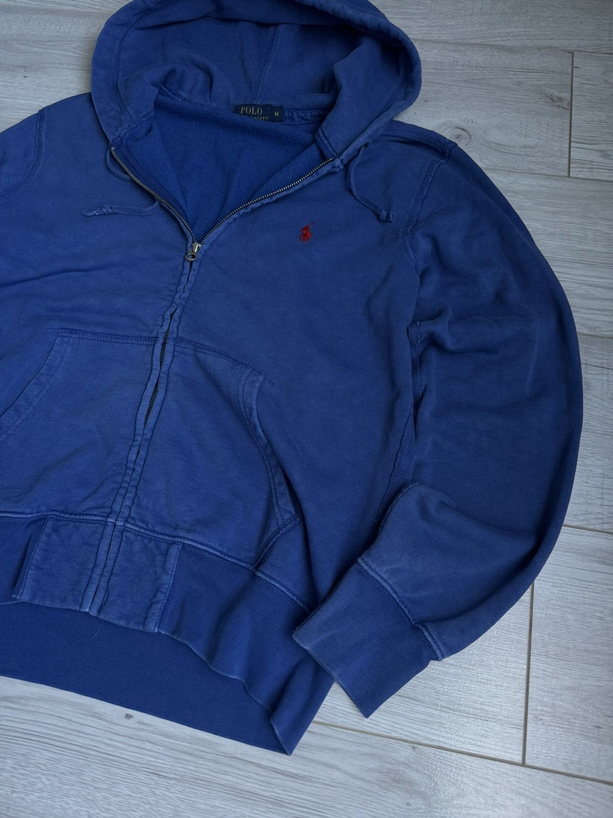 Polo Ralph Lauren × Vintage Vintage Polo Ralp Lauren Zip Up Hoodie Size US M / EU 48-50 / 2 - 2 Thumbnail