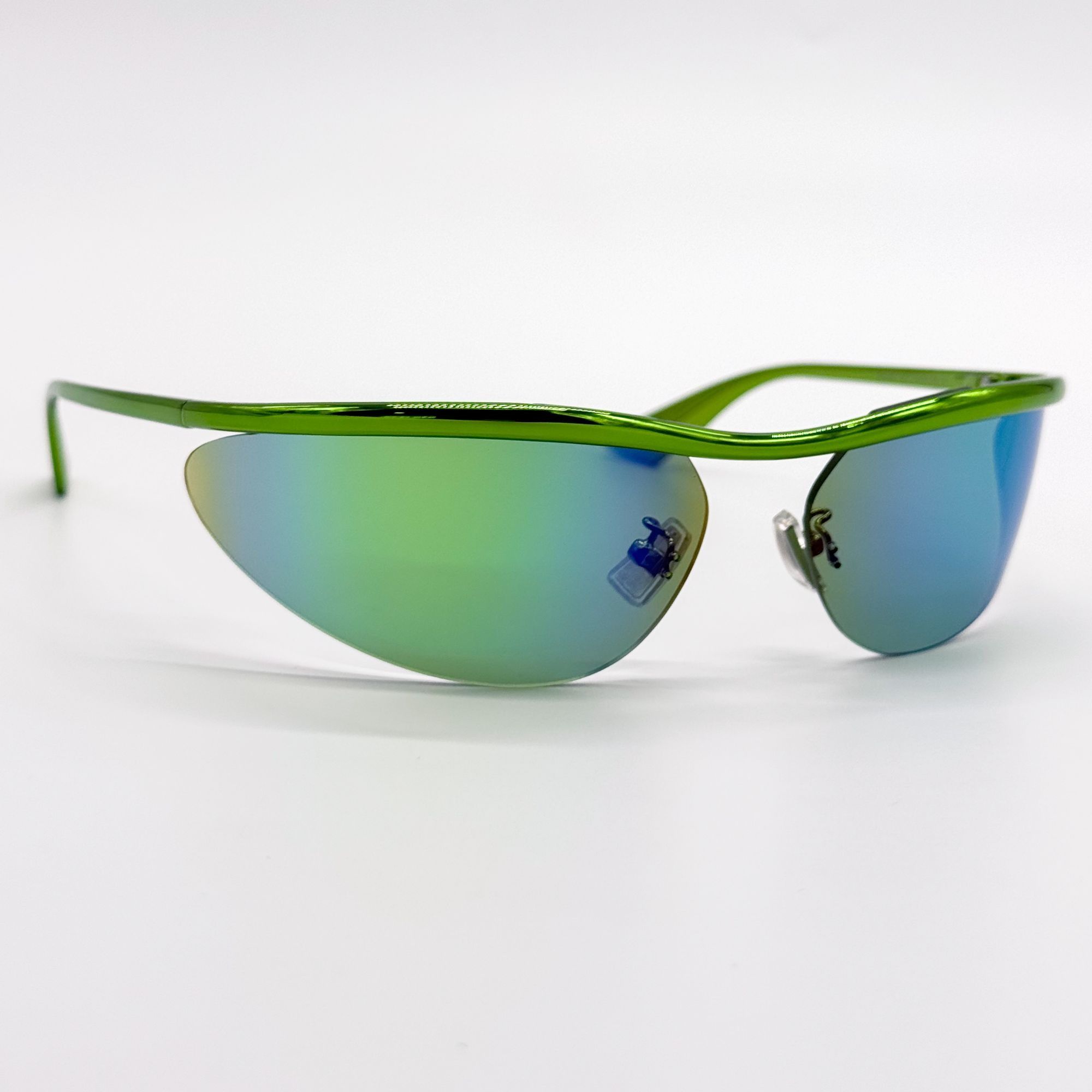 Bottega Veneta NEW BOTTEGA VENETA SUNGLASSES BV1174S 003 GREEN/GREEN UNISEX Size ONE SIZE - 6 Thumbnail