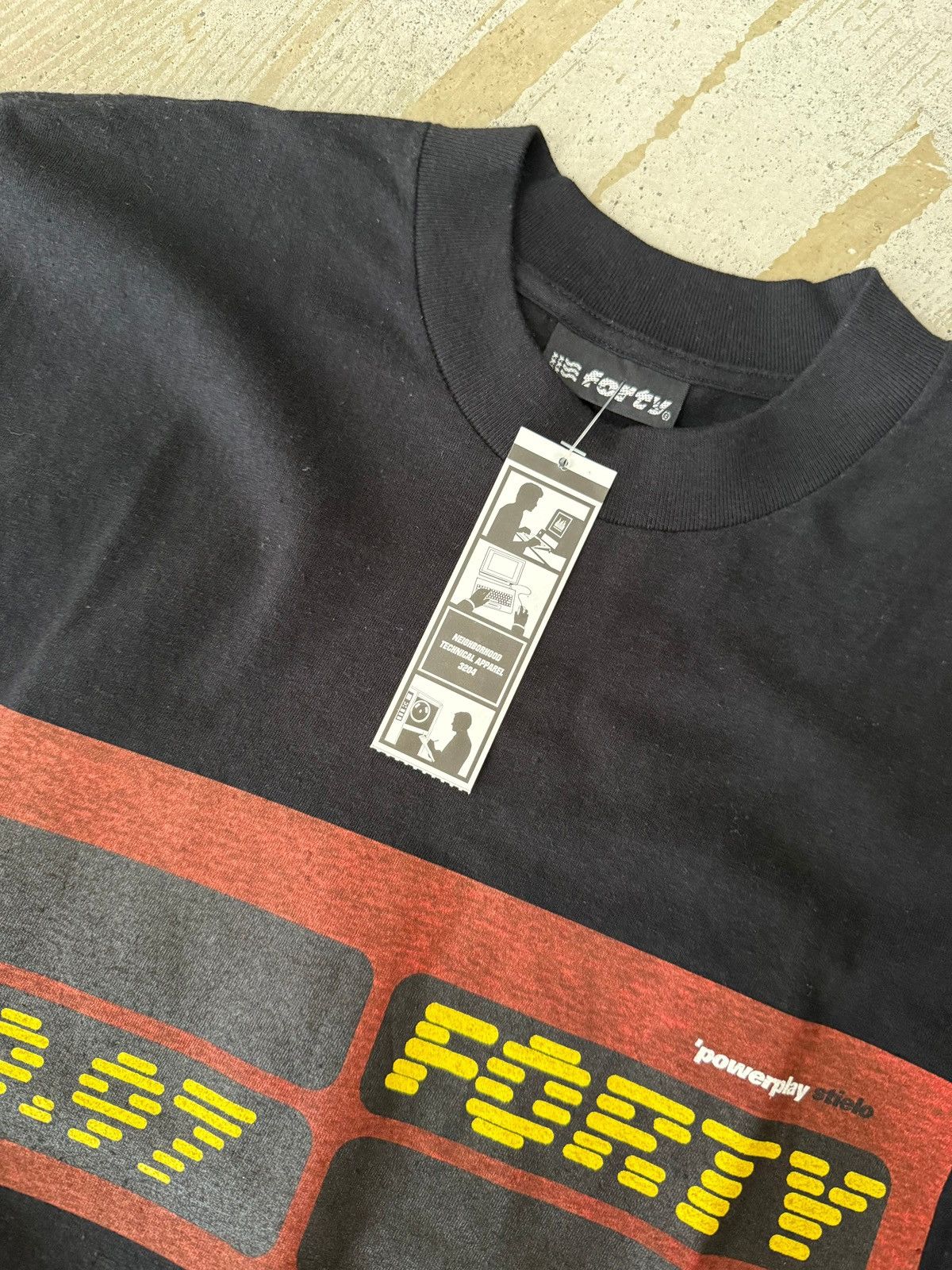 Neighborhood Dead stock 90s FOUTY PERCENTS AGAINST RIGHTS Size US M / EU 48-50 / 2 - 5 Thumbnail