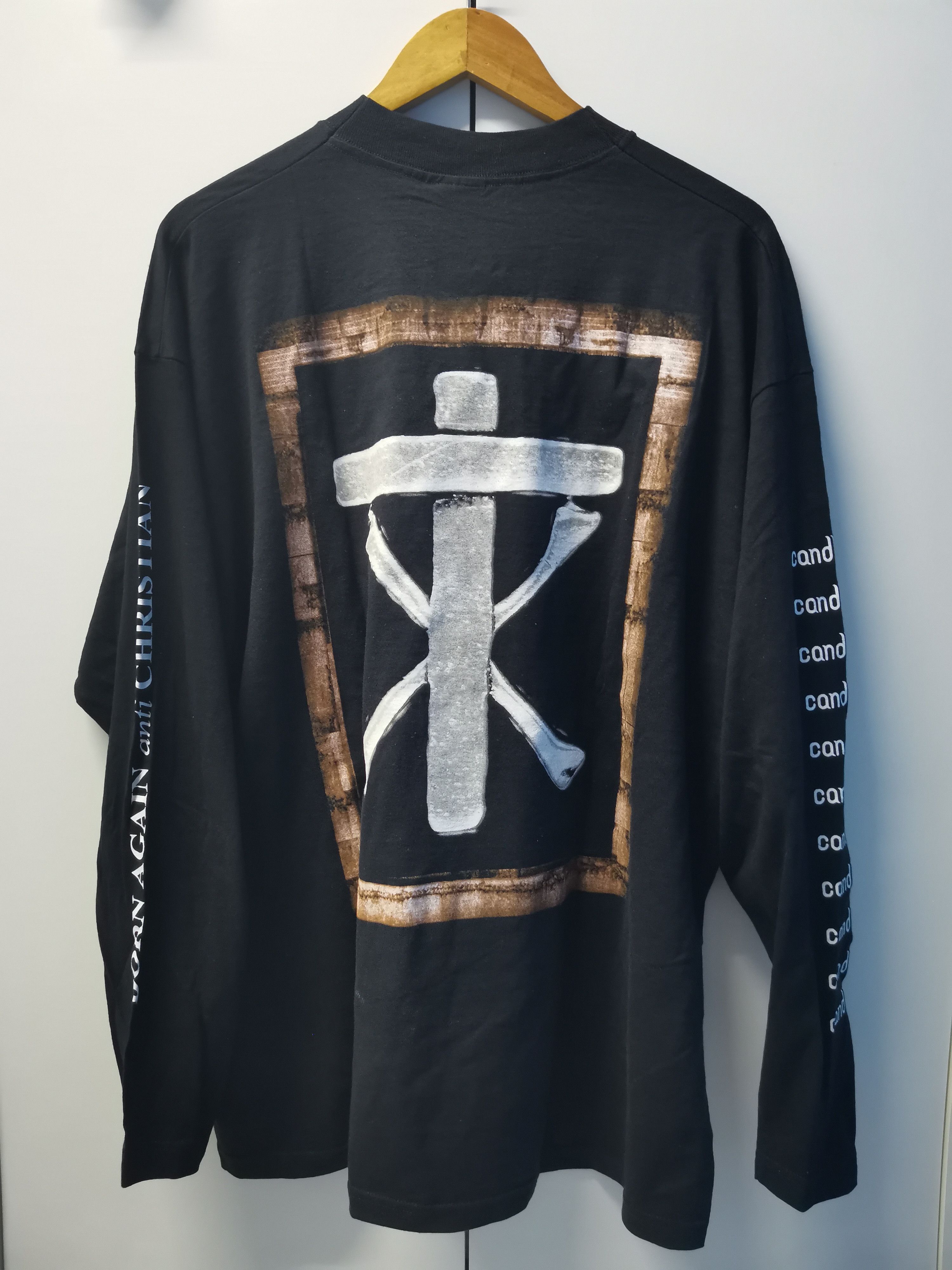 Band Tees Vintage Christian Death Born Again Anti Long Sleeve Tee Size US XL / EU 56 / 4 - 3 Thumbnail