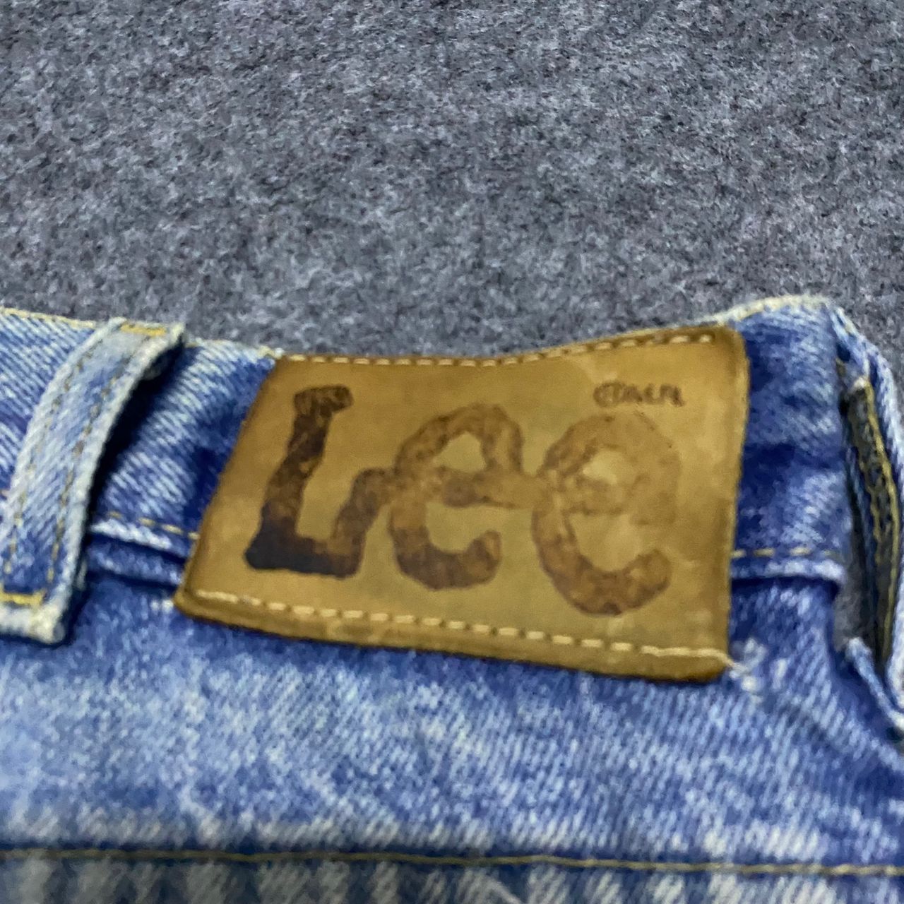 Lee 💥Best Offer💥Vintage 80s Lee Riders Distressed Denim Size US 34 / EU 50 - 15 Thumbnail