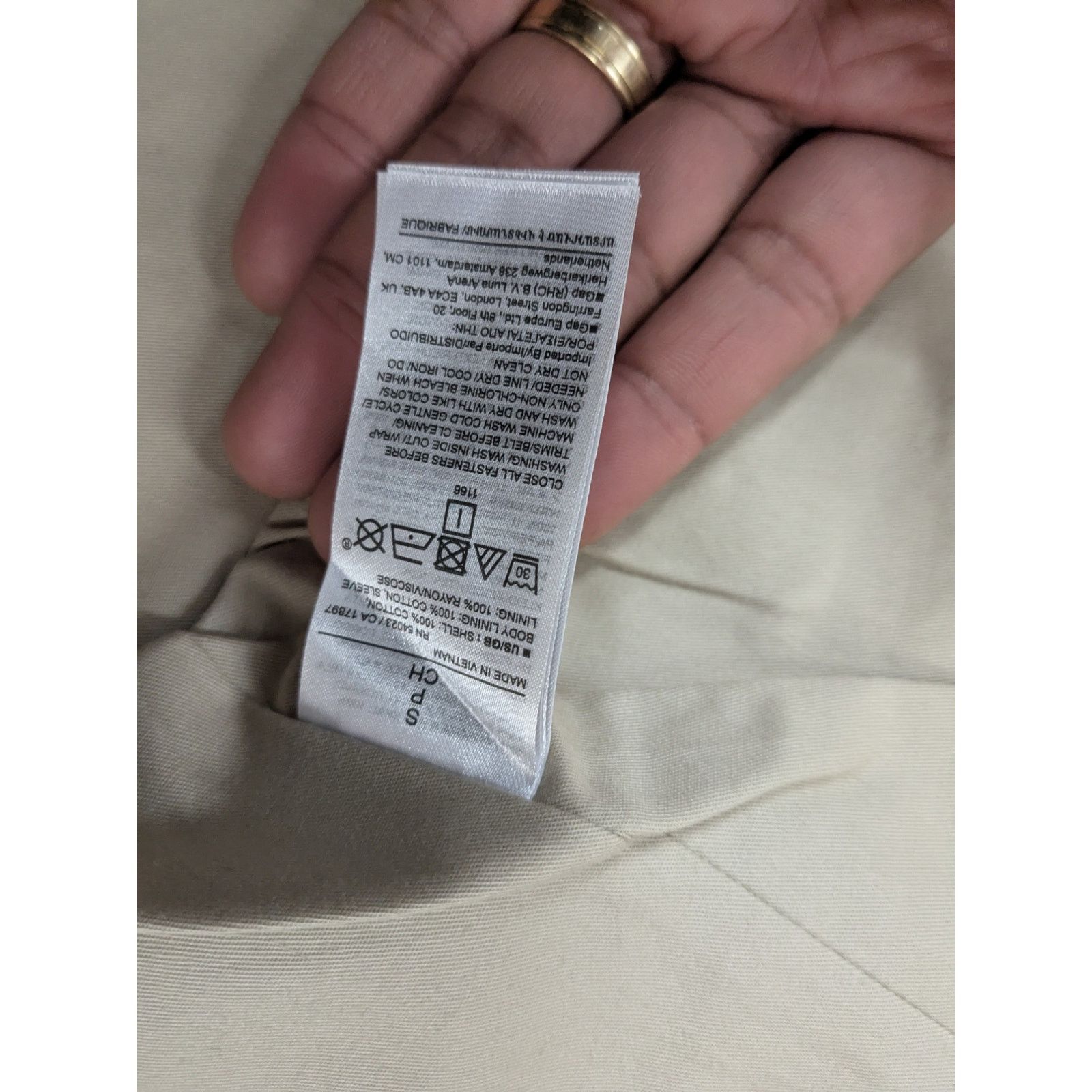 Banana Republic Banana Republic - Enola Waxed Cotton Moto Jacket / S / NWT Size S / US 4 / IT 40 - 7 Thumbnail