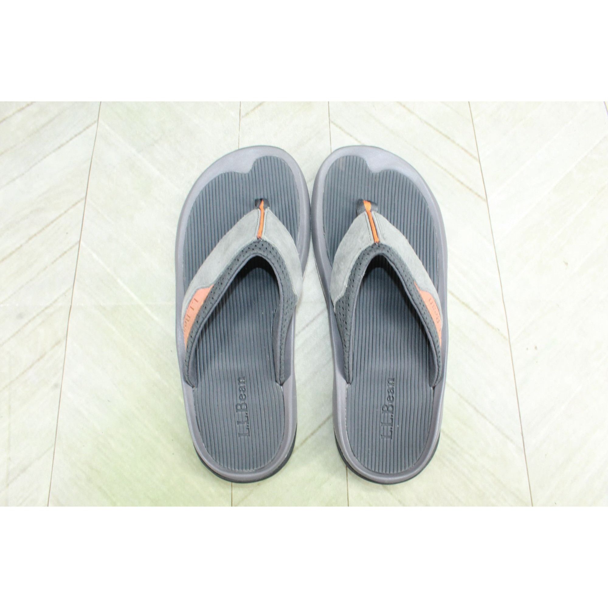 L.L. Bean LL Bean Swift River Suede Perforated Sports Flip-Flops Size US 9 / EU 42 - 7 Thumbnail
