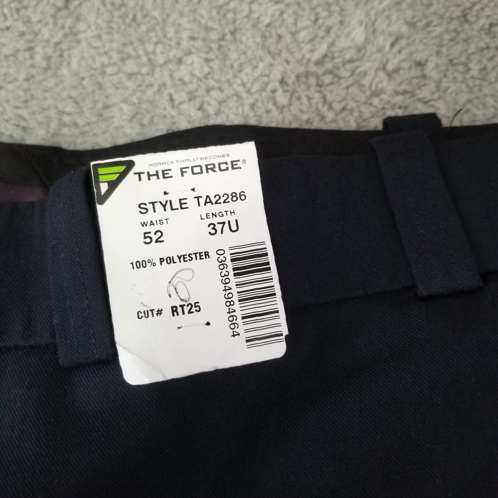Vintage Horace Small Horace Pants Mens 52x28 Navy Work Pants Flat Front Slacks Blue Police EMT Firefighter Uniform Slacks MPN TA2286 Size US 36 / EU 52 - 4 Thumbnail