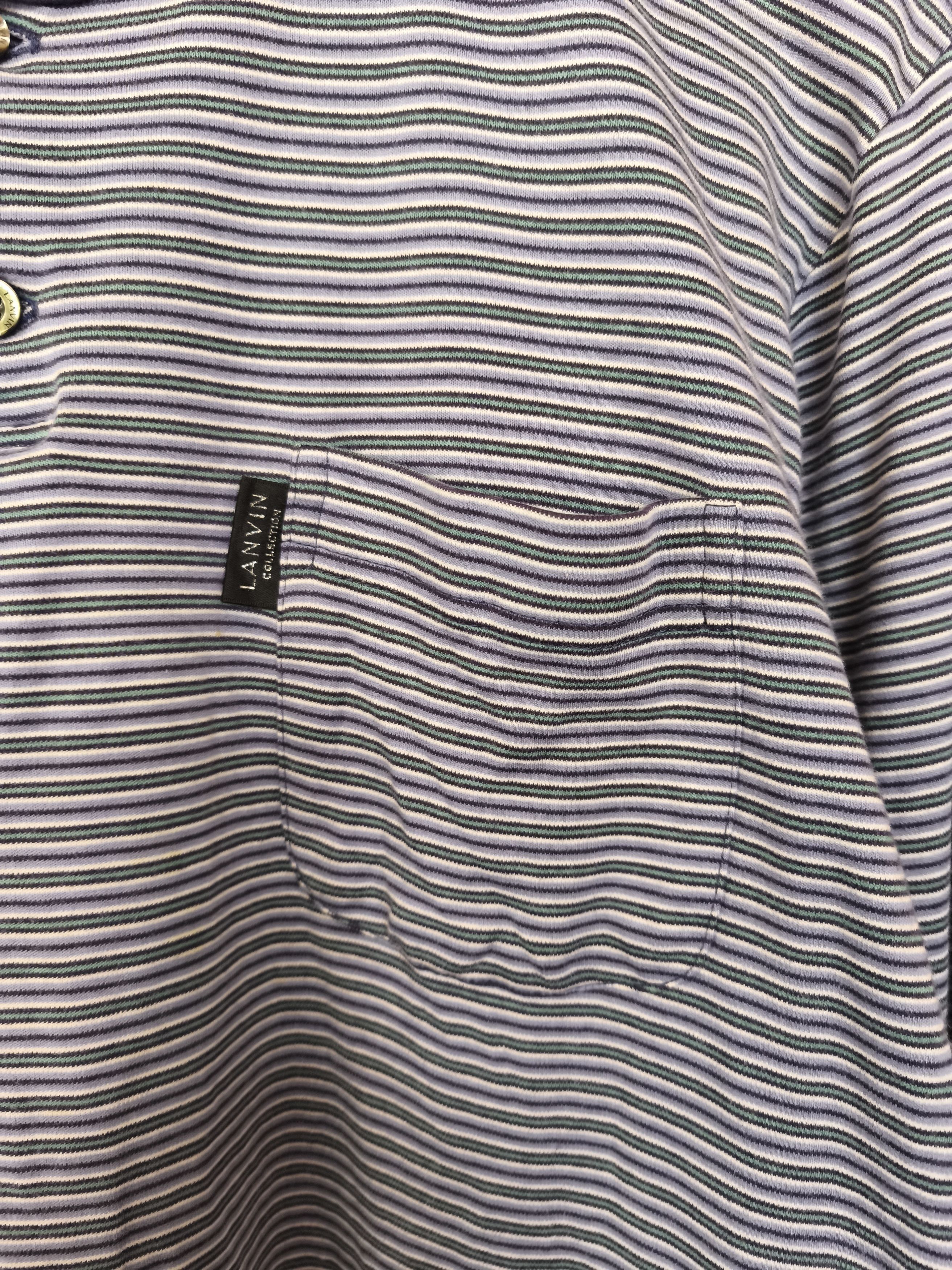 Lanvin Lanvin stripes long sleeve t shirt Size US L / EU 52-54 / 3 - 8 Thumbnail
