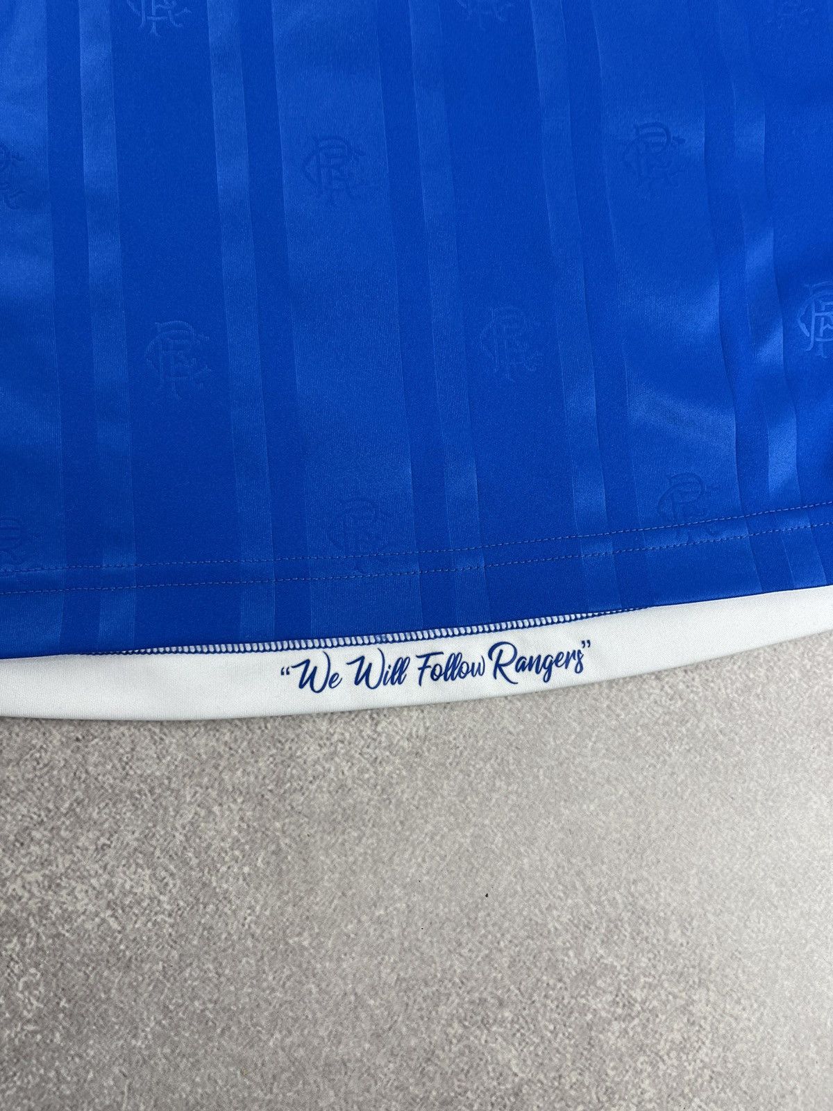 Vintage Glasgow Rangers 2018/19 Home Football Shirt Soccer Jersey Size US M / EU 48-50 / 2 - 5 Thumbnail