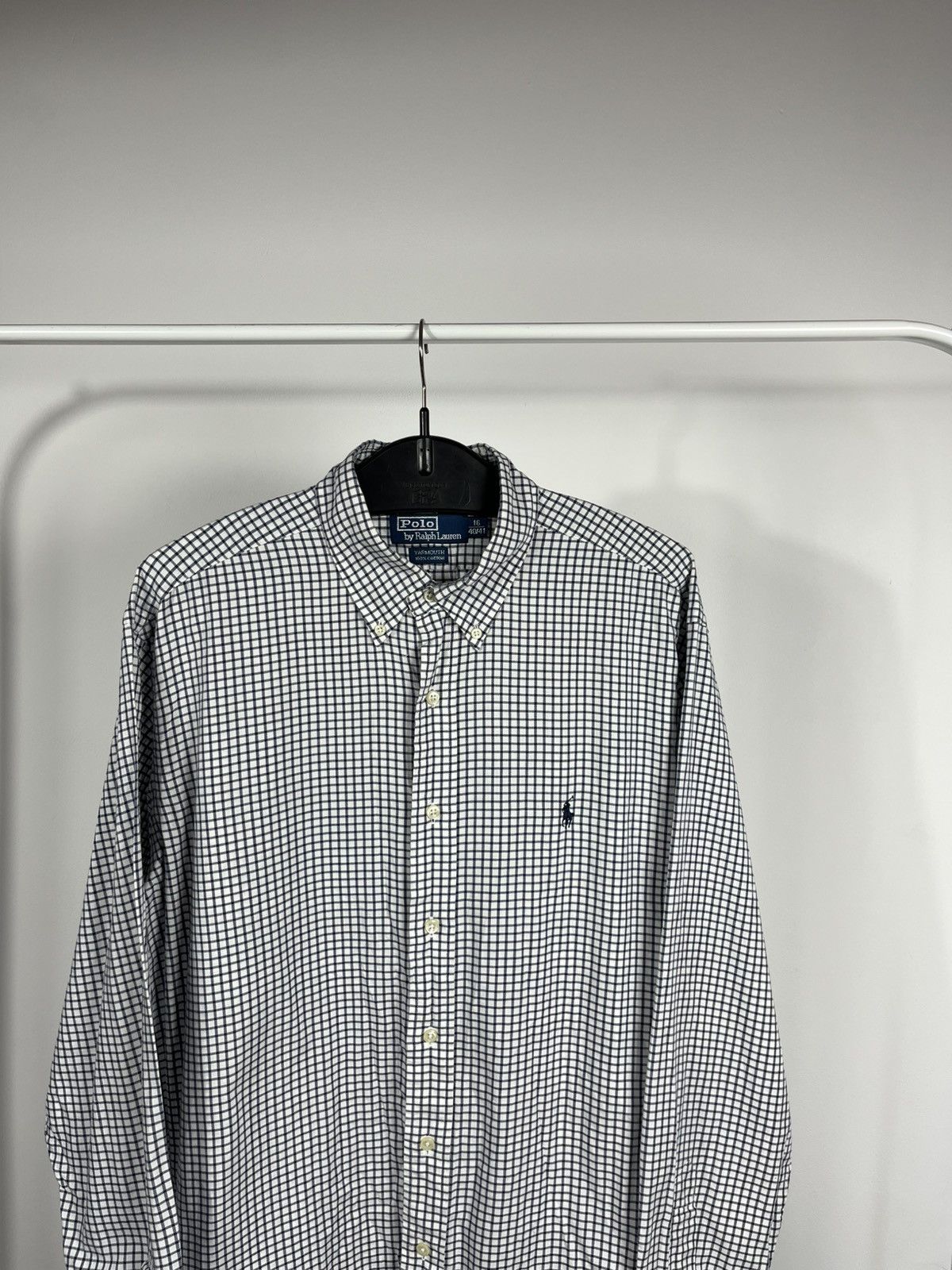 Polo Ralph Lauren Polo Ralph Lauren Checked Shirt Yarmouth 16 40/41 Cotton Size US L / EU 52-54 / 3 - 2 Thumbnail