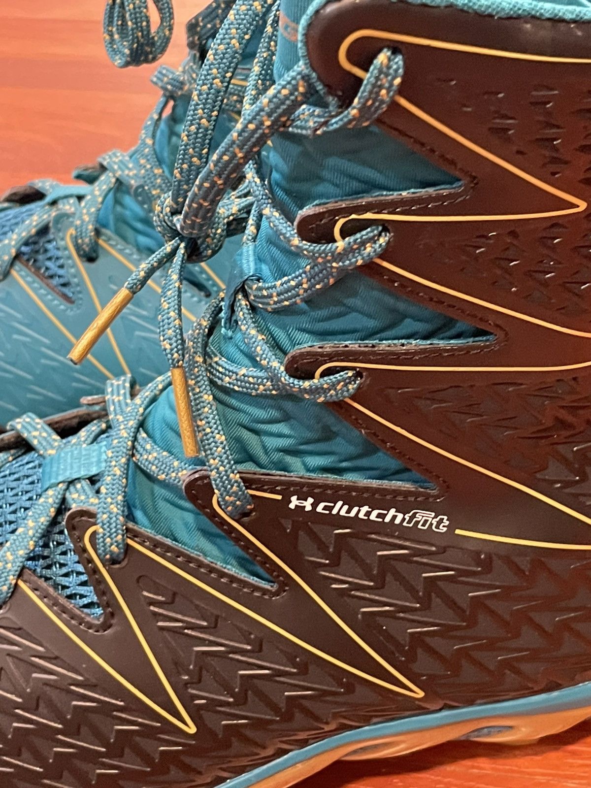 Under Armour Under Armour Spine Highlight ‘Black Teal’ (size mens 13) Size US 13 / EU 46 - 3 Thumbnail