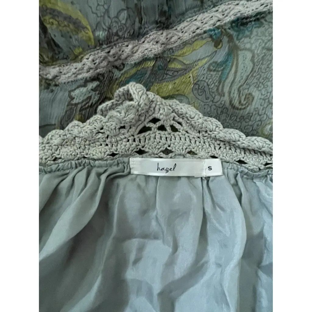 Other Vintage 100% Silk Dress Hagel S Size S / US 4 / IT 40 - 3 Thumbnail