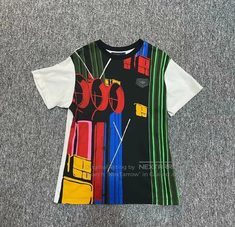 Louis Vuitton Louis Vuitton Small Cotton Floral Short Sleeve Tee. Size US S / EU 44-46 / 1 - 1 Thumbnail