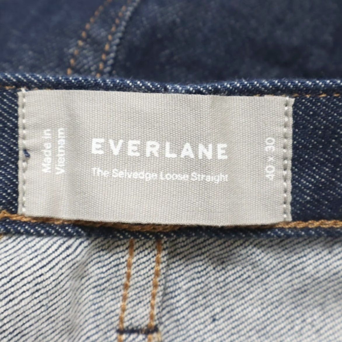 Everlane Everlane Jeans Blue Men's 40 Straight Loose Cotton Denim Pants Pants Mens Blue 40 Relaxed Fit木 Size US 40 / EU 56 - 5 Thumbnail
