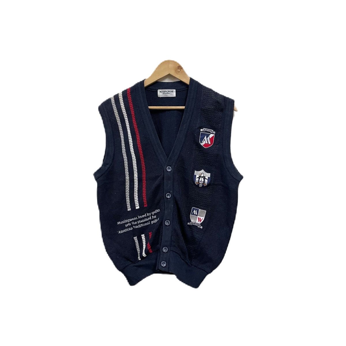 Grand Slam Vintage Munsingwear Grandslam knitwear vest Size US L / EU 52-54 / 3 - 1 Thumbnail